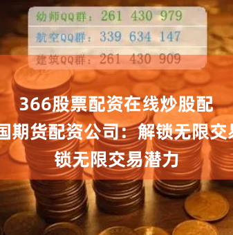 366股票配资在线炒股配资 中国期货配资公司:解锁无限交易潜力