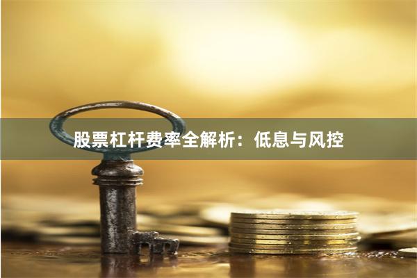 股票杠杆费率全解析：低息与风控